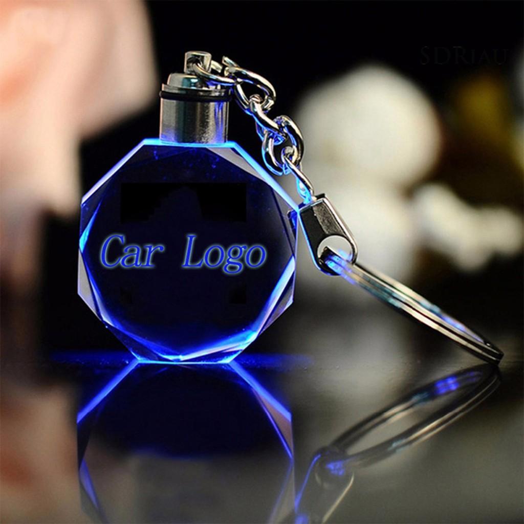 Móc Khóa Hình Logo Có Đèn Led Phát Sáng Độc Đáo