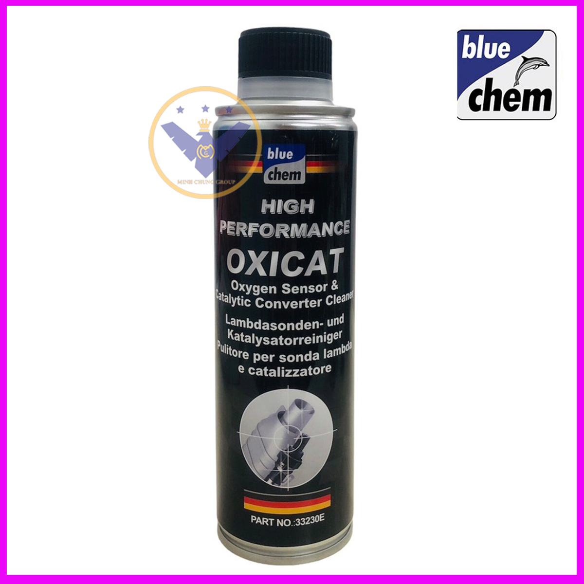 Vệ sinh cảm biến oxi và bầu lọc khí thải Bluechem Oxicat