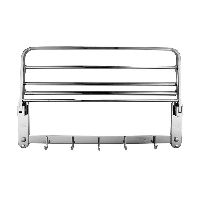 Thanh Treo Khăn Tắm ĐA NĂNG 100% INOX 304 trong nhà tắm bóng