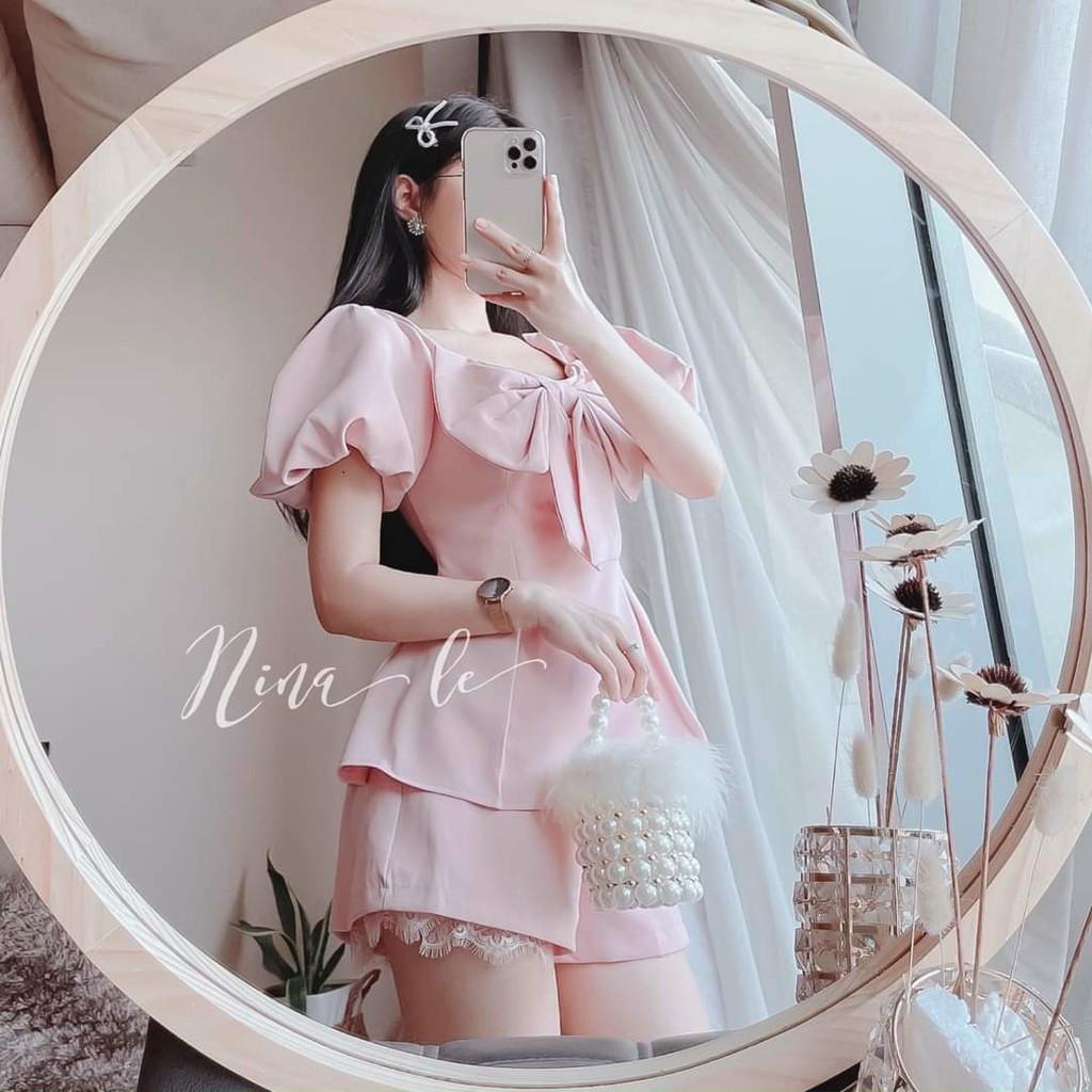 SET ĐŨI MỀM MỊN,THÍCH HỢP ĐI CHƠI,DỰ TIỆC,THIẾT KẾ HỌA TIẾT TRƠN NHƯNG KHÔNG KÉM PHẦN SANG TRỌNG
