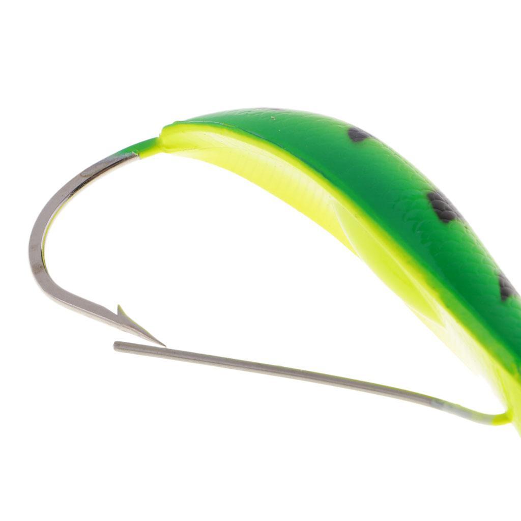 Minnow Spoon Baits 8.8cm 20g Freshwater Saltwater Crankbait Hard Bait Wobblers Ice Fishing Lure
