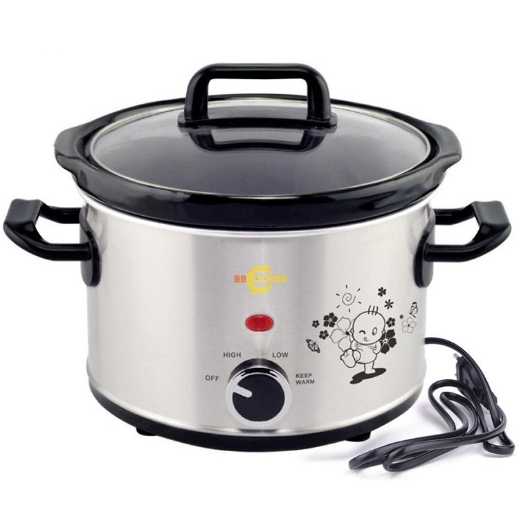 Nồi nấu cháo chậm đa năng 2.5 lít BBCooker BS-25 - Hàng chính hãng