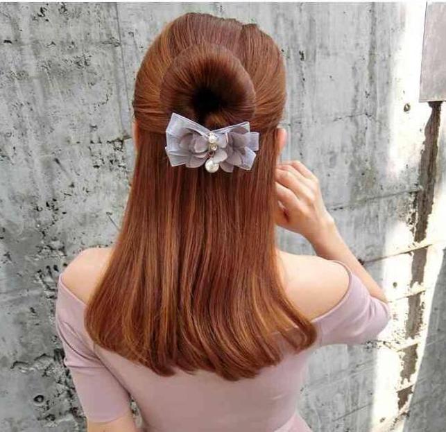 Dây tạo kiểu tóc búi dễ dàng hình nơ dễ thương M5