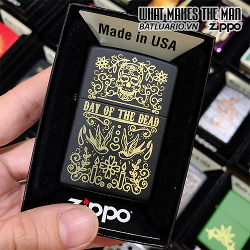 Bật Lửa Zippo 218 Day Of Death