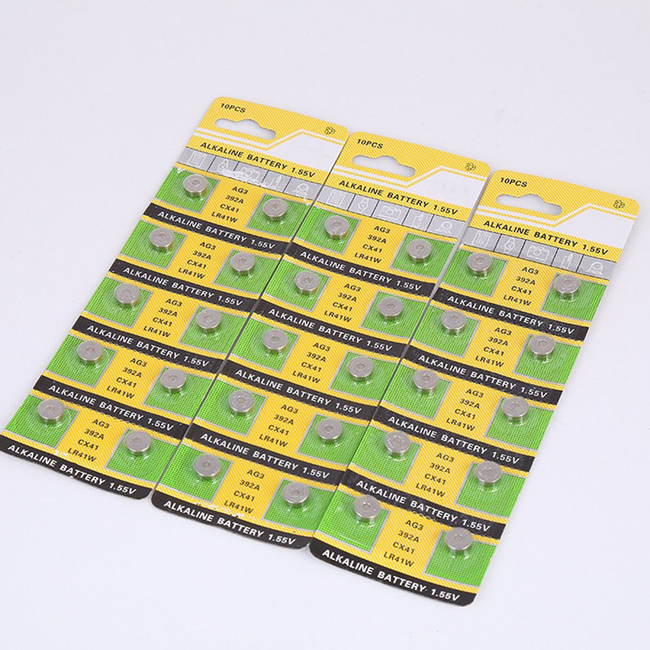 Set 10 Pin cúc áo pin điện tử đồng hồ LR44 AG13 LR41 AG3 CR2032 loại tốt hàng chuẩn pin bền