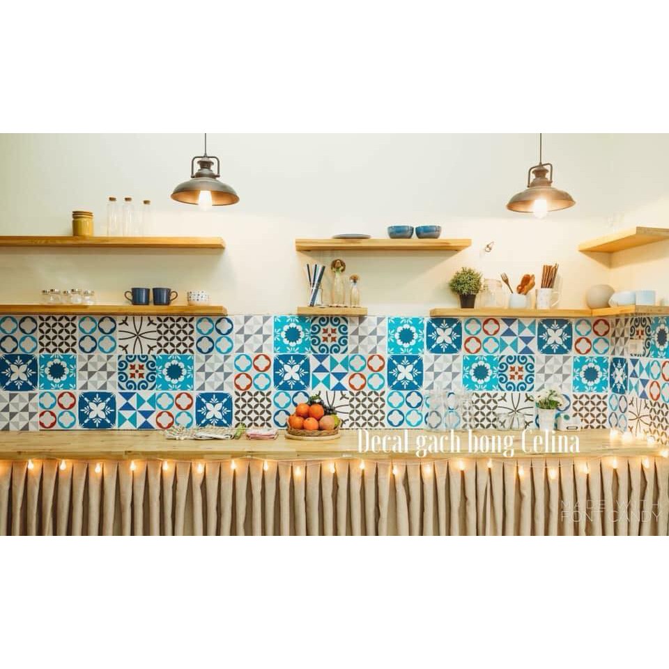 Set 3 thanh Kệ gỗ thông treo tường Giá gắn tường decor trang trí nhà cửa bền đẹp sâu 15 cm - 80x15 cm