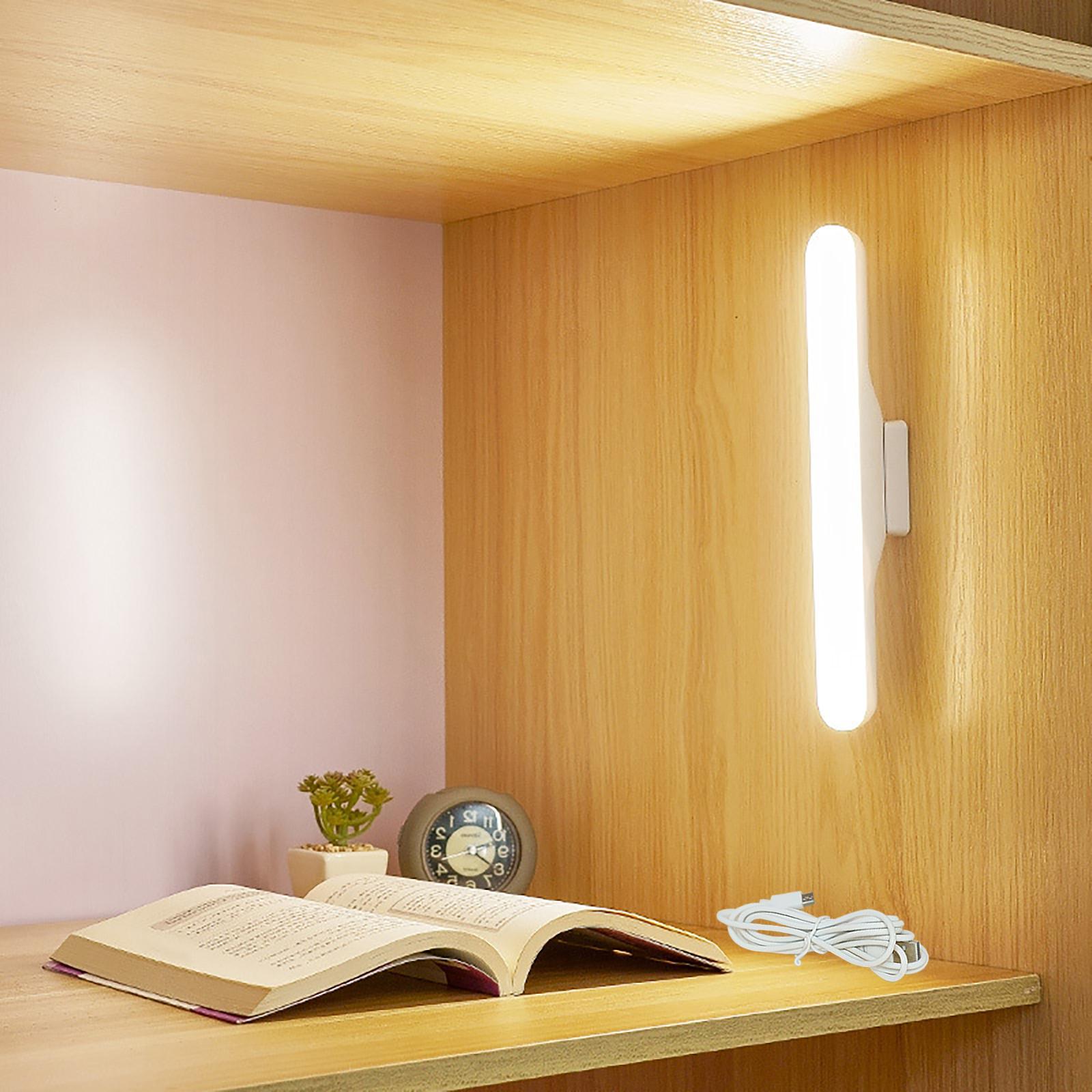 Wall Reading Light Stick LED Dimmable Desk Lamp for Makeup Mirror Bedside