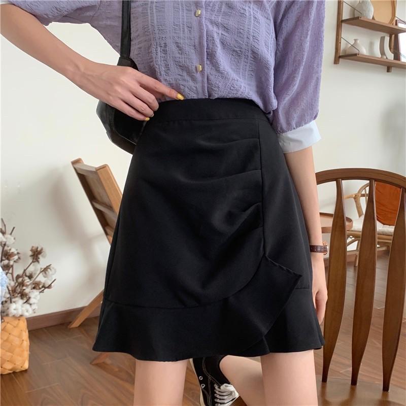 Chân váy chứ A đuôi cá lệch