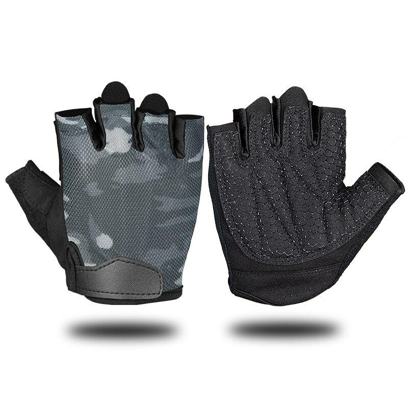 Weight Lifting Gloves Sport Workout Gym Fitness Cycling Gloves Strength Training BodyBuilding Half Finger Guantes Dumbbell