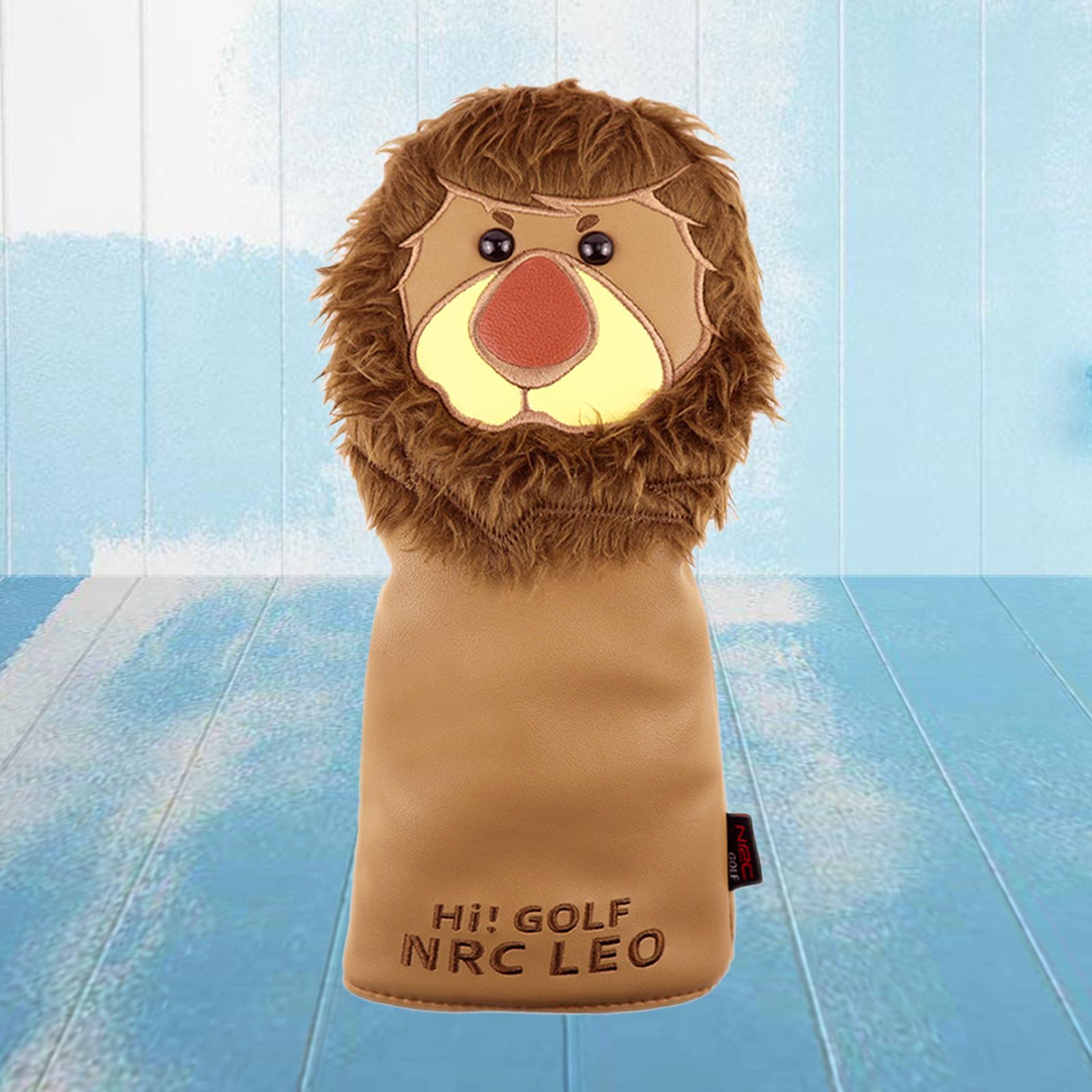 3 Pieces Animal Golf Club Head Cover Driver / Fairway Wood / Hybrid