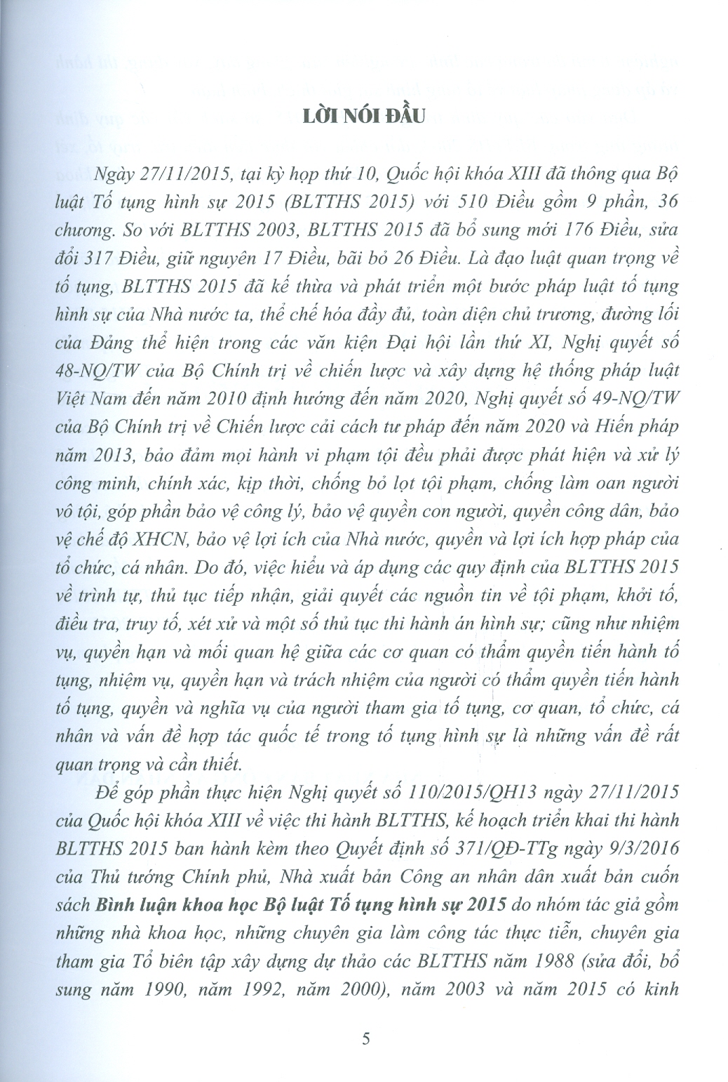 Bình Luận Khoa Học Bộ Luật Tố Tụng Hình Sự Năm 2015 Sửa Đổi, Bổ Sung Năm 2021 (Tái bản có sửa chữa, bổ sung lần thứ ba) - LS. ThS. Phạm Thanh Bình, TS. Nguyễn Mai Bộ, PGS. TS. Nguyễn Ngọc Hà, PGS. TS. Đỗ Thị Phượng, PGS. TS. Trần Văn Luyện
