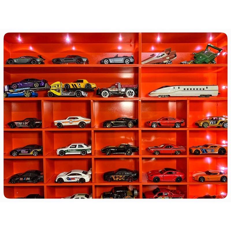 Phiên Bản Cam Nổi Bật Kệ Trung Xe Mô Hình Hotwheels Tomica 