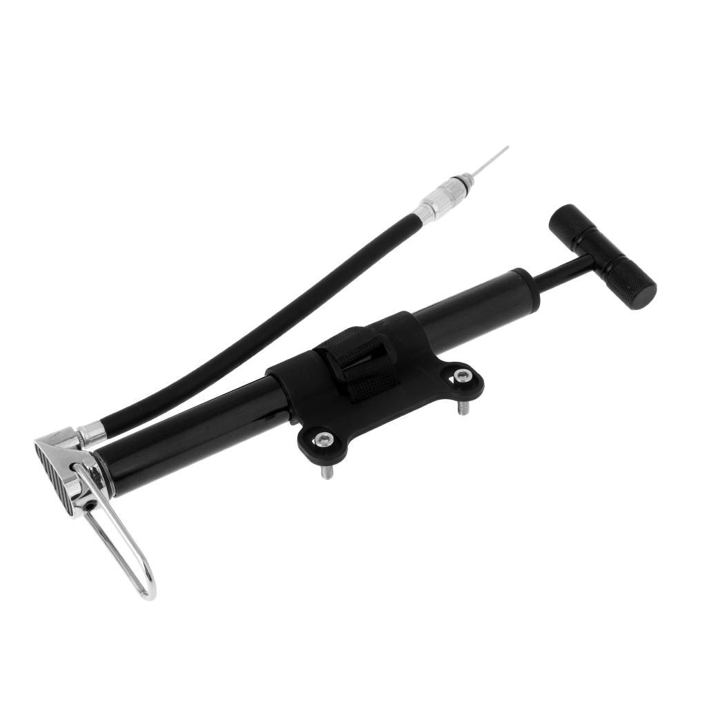 Mini Portable Aluminum Alloy Hand Air Pump Bike  Tire Tyre Basketball