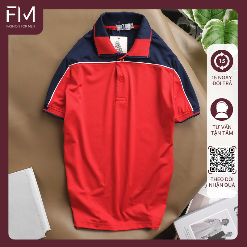 Áo thun polo thời trang nam thanh lịch, style trẻ trung, phù hợp mọi lứa tuổi - FORMEN SHOP - FMPS174