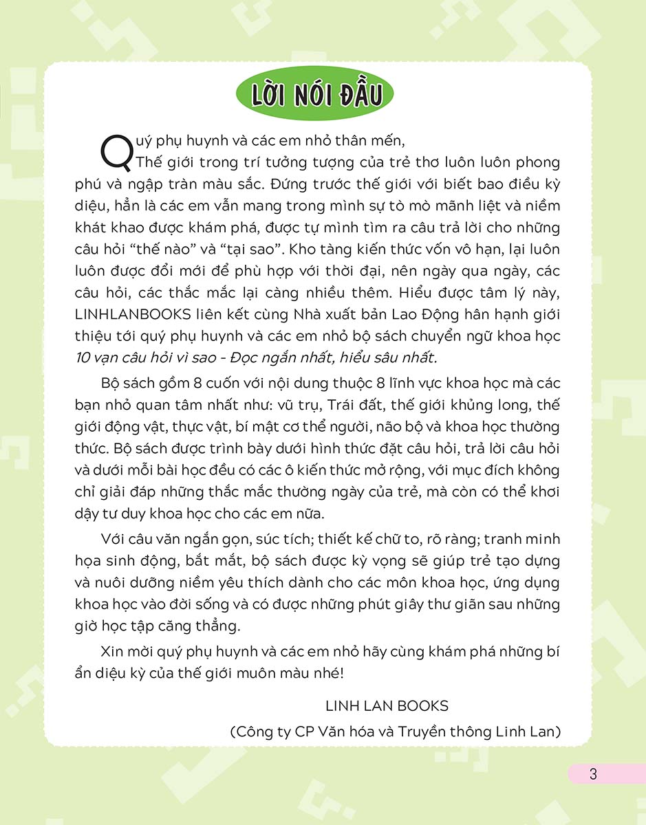 10 Vạn Câu Hỏi Vì Sao - Chuyến Du Hành Vòng Quanh Trái Đất _LL