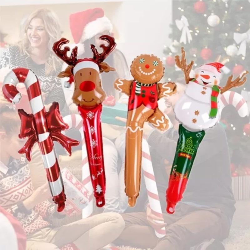 Gậy Bơm Hơi 24 Inch Nhiều Kiểu Dáng Phong Cách Giáng Sinh