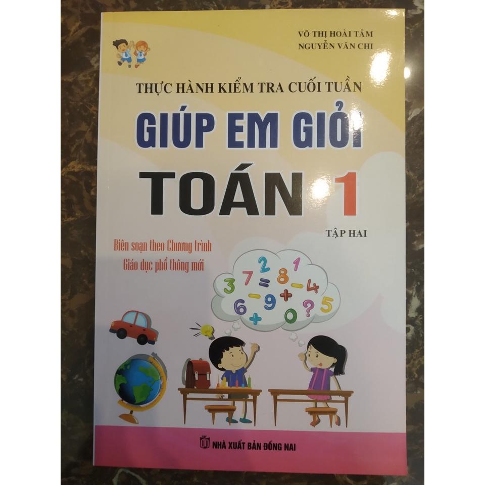 Sách - Combo Thực Hành Kiểm Tra Cuối Tuần Giúp Em Giỏi Toán Lớp 1