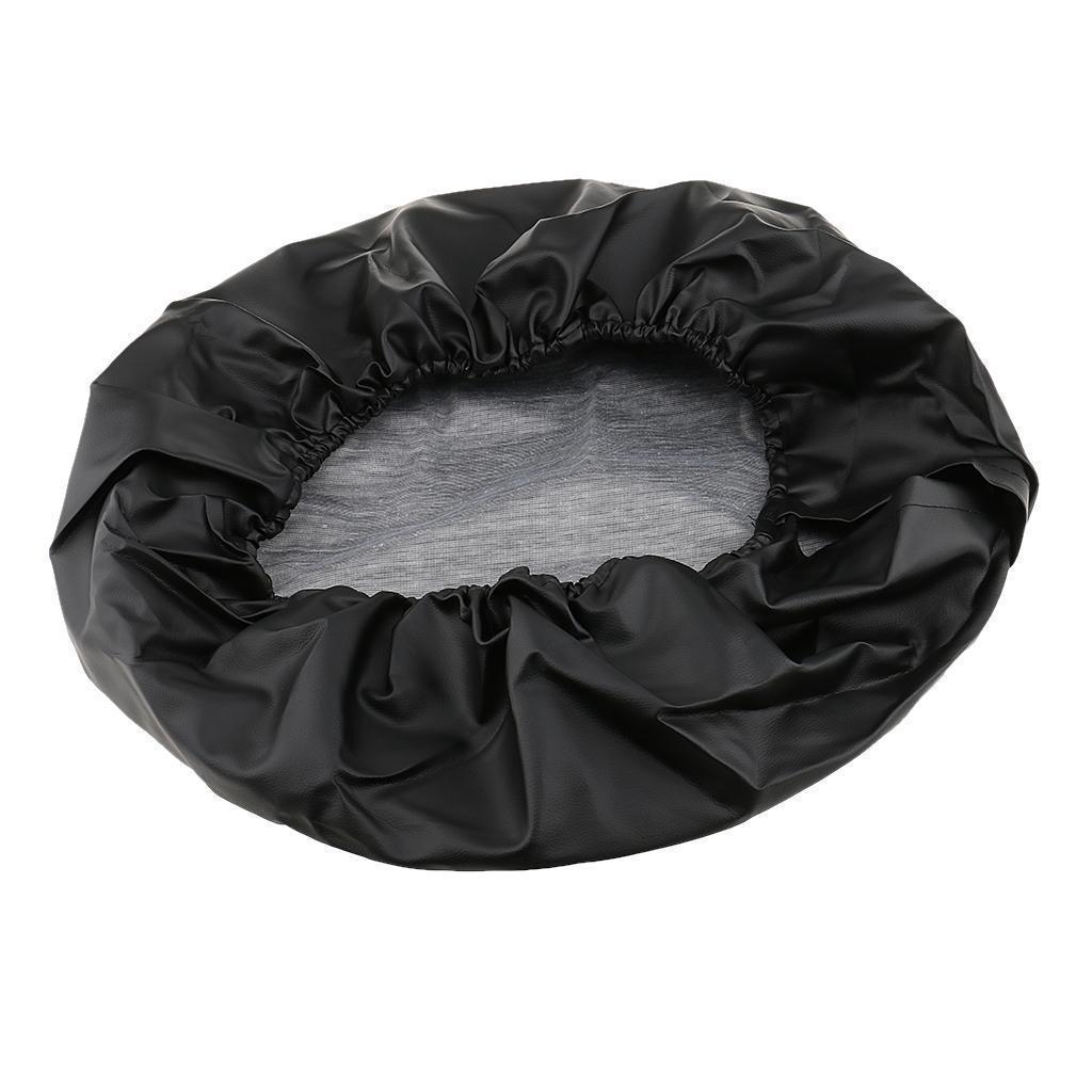15" + Black Car Truck Rear Spare Tire Tyre Cover Wheel Cover Universal
