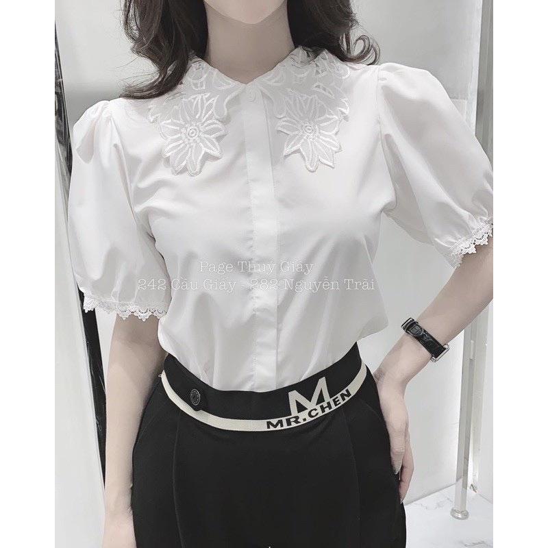 Quần baggy cạp chữ M phối cúc lệch cho nữ(40-63kg)