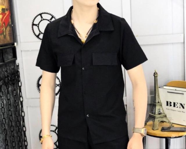 Áo Đũi Nam, Áo Đũi Cộc Nam Siêu Đẹp Siêu Mát, Dáng Trẻ Trung Cao Cấp Hot 2020 - atb shop