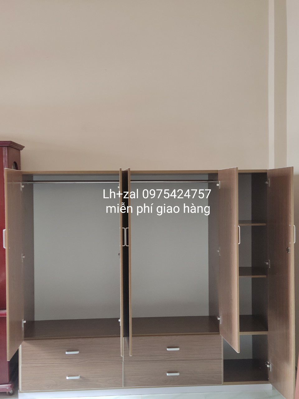 Tủ nhựa đài loan 5 cánh