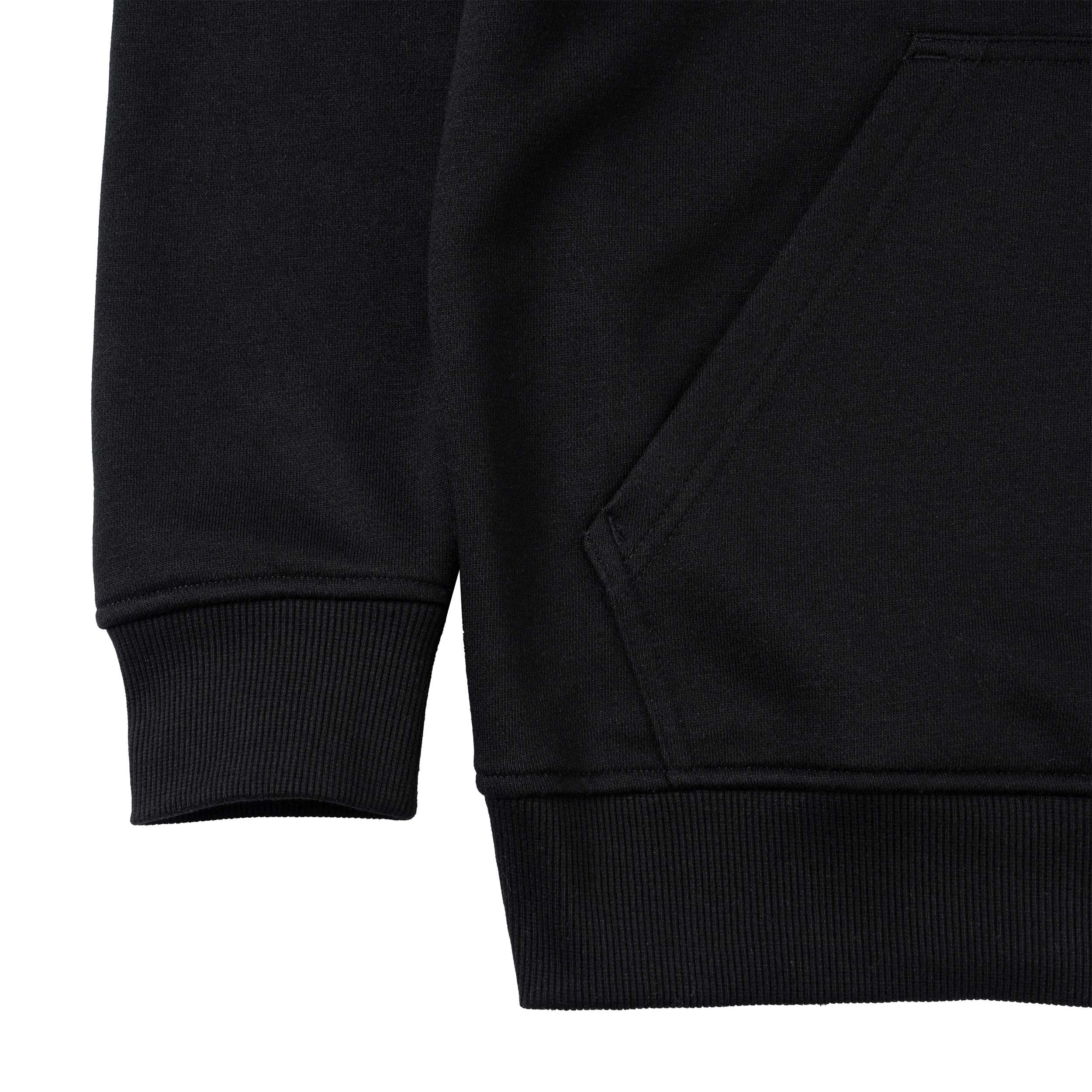 Áo Khoác DirtyCoins Y Patch Zipped Hoodie - Black