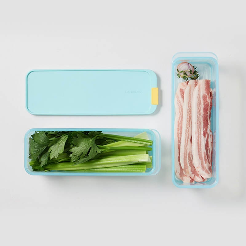 Hộp Trữ Đông Thực Phẩm Freezer Fit Locknlock Màu Tự Nhiên nhiều dung tích