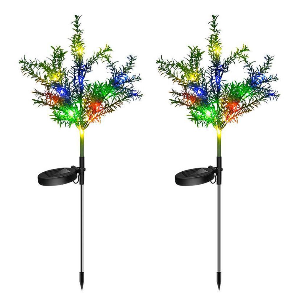 Solar Garden Lights Tree Outdoor Solar Christmas Tree Lights Ground Light
