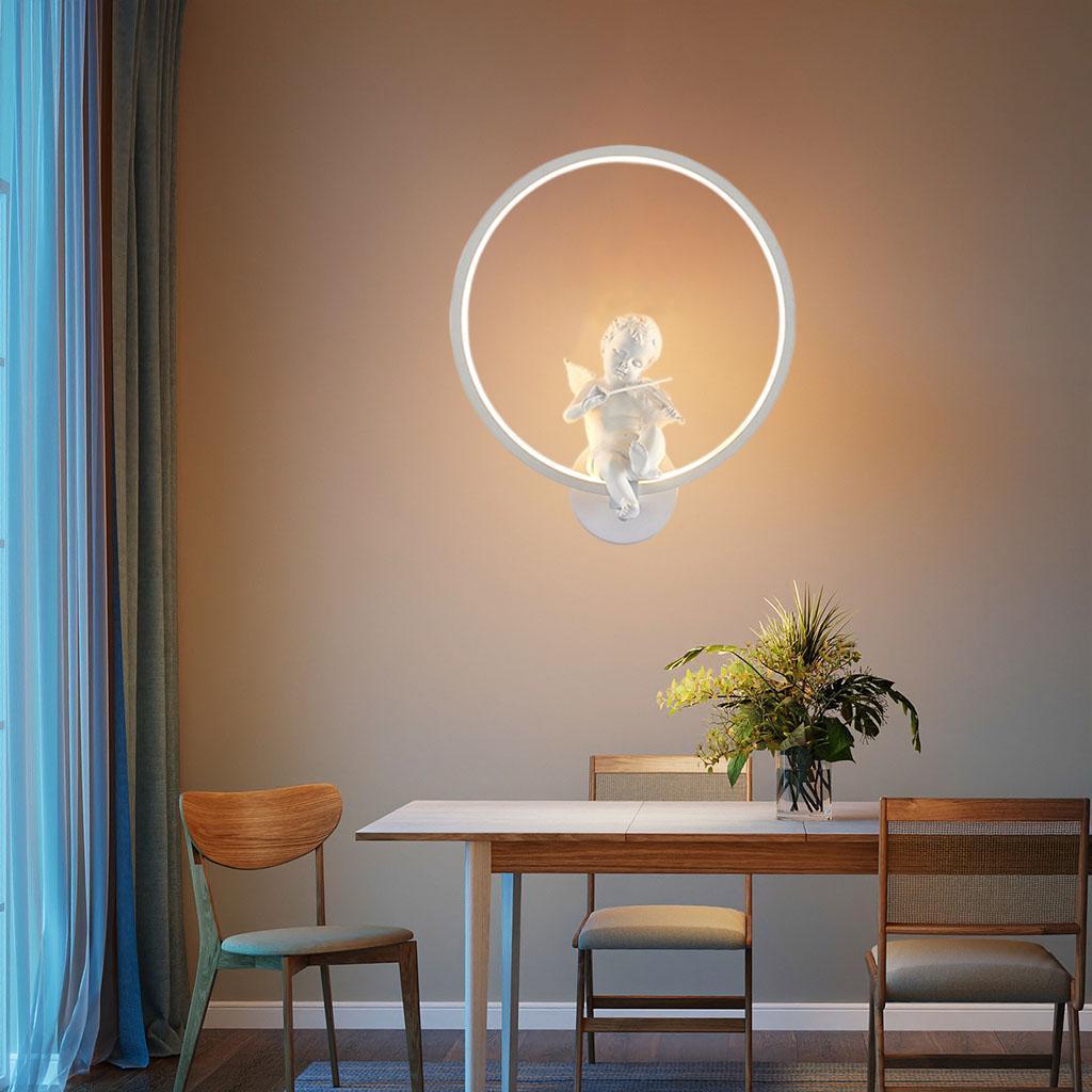 LED Modern Small Wall Lamp Sconce Bedroom Bathroom Bedside Hallway white