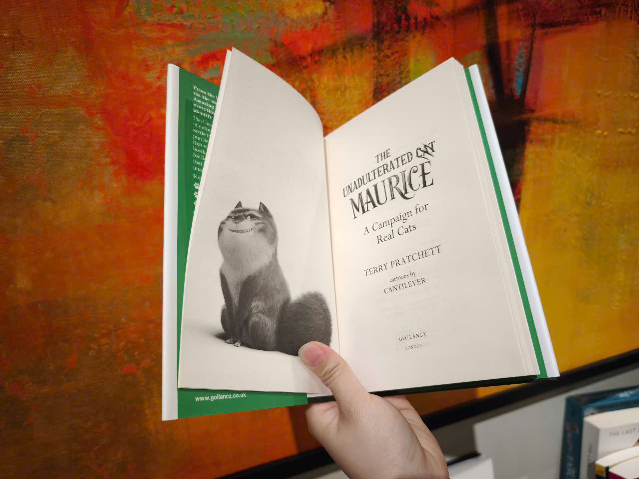 Sách - The Unadulterated Cat: The Amazing Maurice Edition by Terry Pratchett - Humor/ Fantasy in English