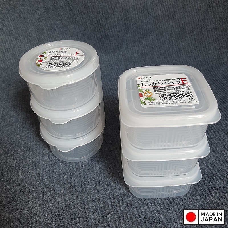Hộp bảo quản thực phẩm 200ml ( bộ 3 hộp ) - Hàng nội địa Nhật
