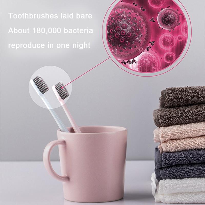 Giá để bàn chải Xiaomi Youpin Sothing kệ bàn chải đánh răng Dụng Cụ Lấy Kem Đánh Răng Khử Trùng Bằng Tia Uv hộp đánh răng kệ treo tường