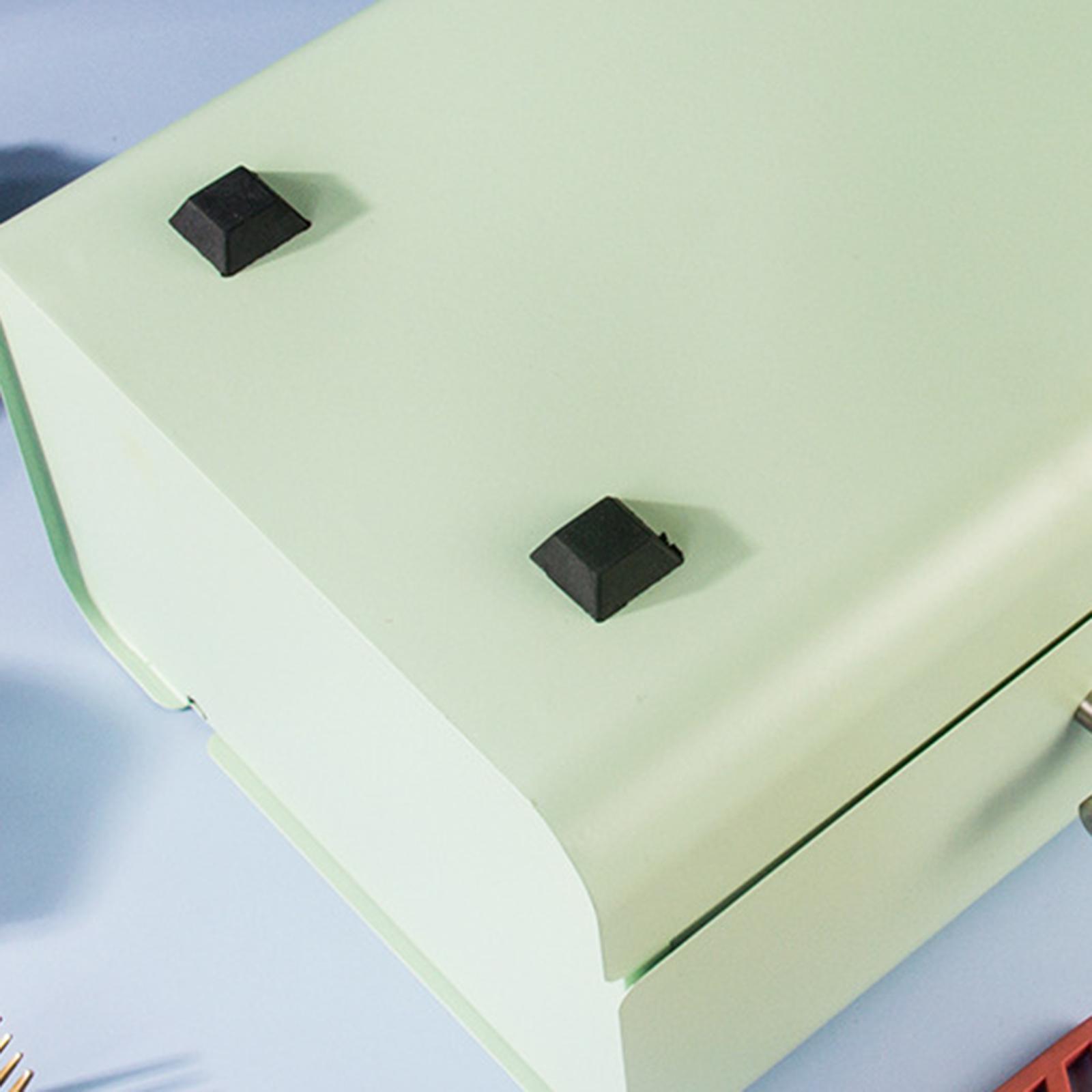 Iron Bread Box Bread Bin Organizer Bread Keeper for Counter Kitchen