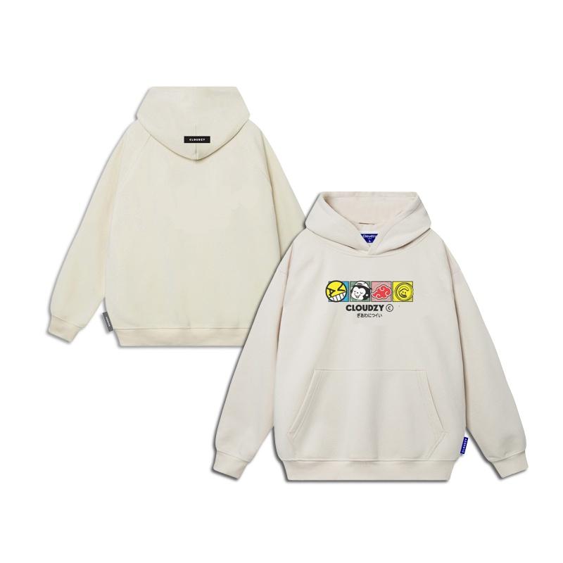 Áo hoodie nữ form rộng nam local brand unisex cặp đôi nỉ ngoại cotton có mũ xám đen dày cute zip oversize TEAMMATE