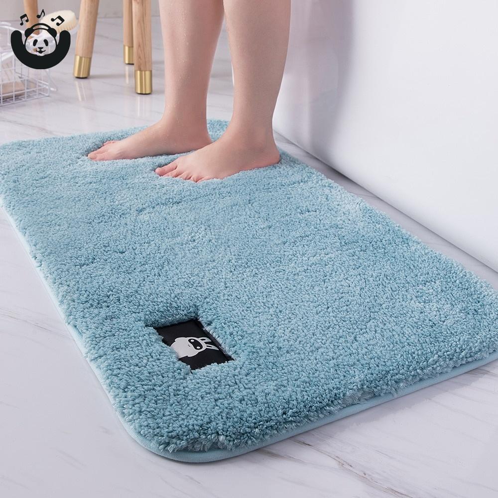 High-hair bathroom toilet door absorbent floor mat carpet bedroom non-slip foot pad bath rug bathroom mat kitchen mat CFH