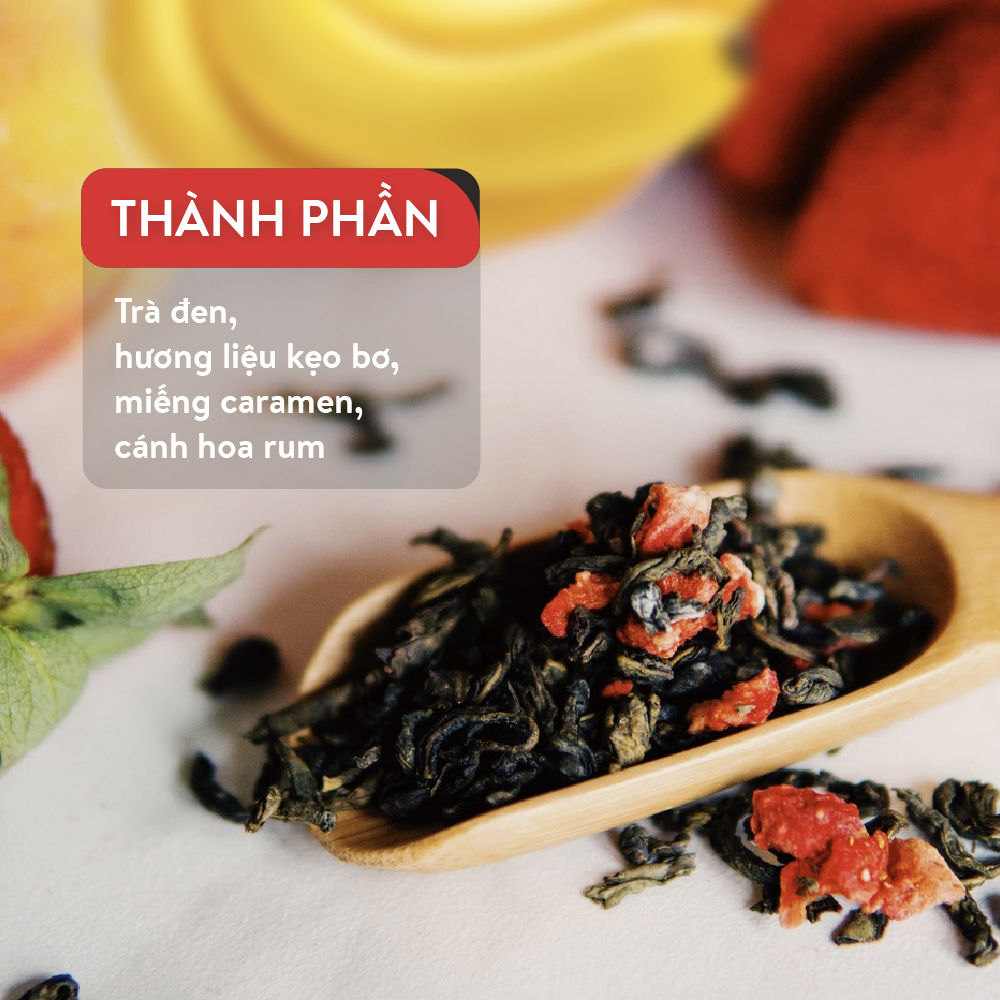 Set 3 hộp trà Tess Sweet Tea hương ngọt 20 gói/hộp