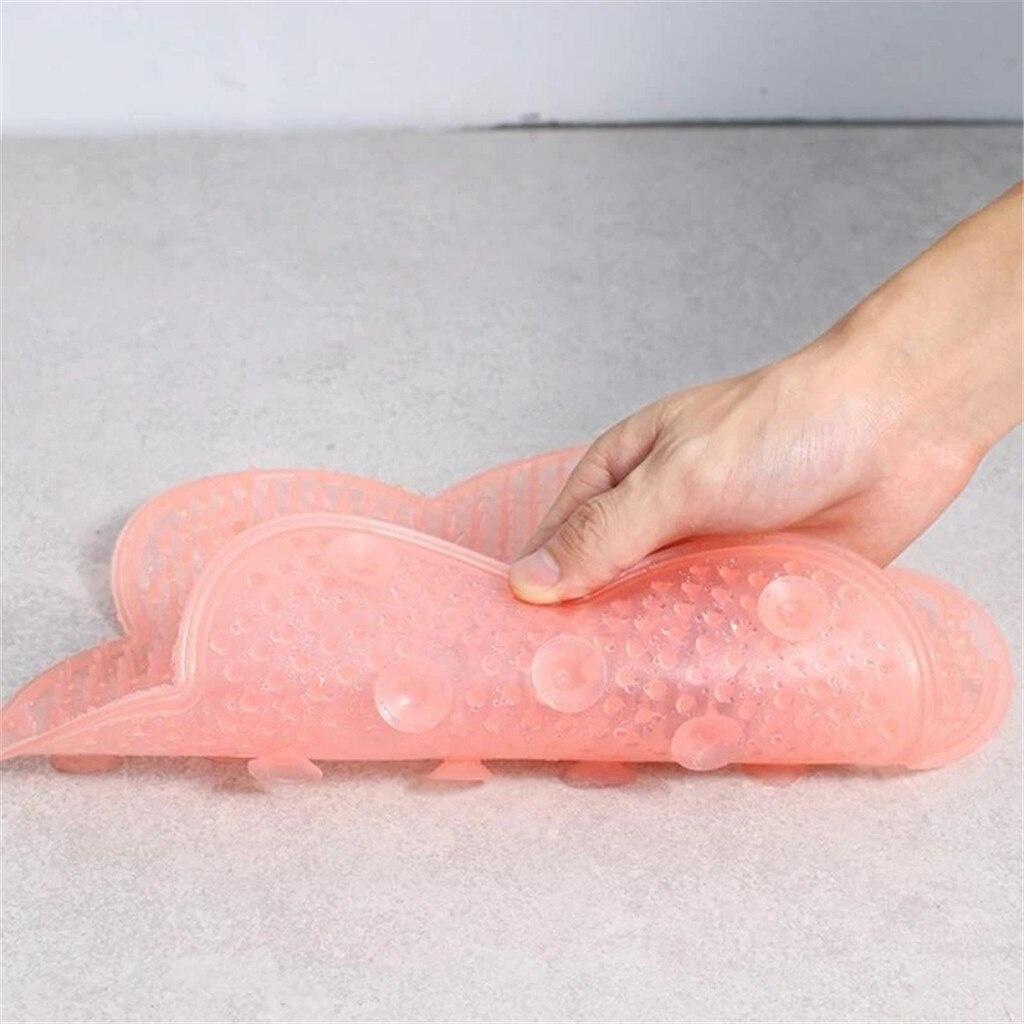 Lazy Silicone Bath Massage Cushion Brush Wash Feet Pad Clean Dead Skin Artifact Wash Feet Clean Artifact Back Cushion Shower