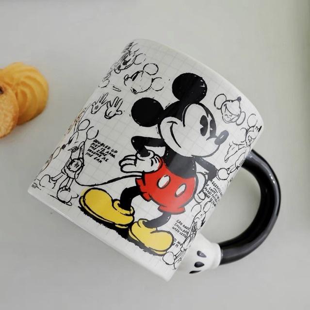 Ly cốc uống nước dễ thương vịt mickey