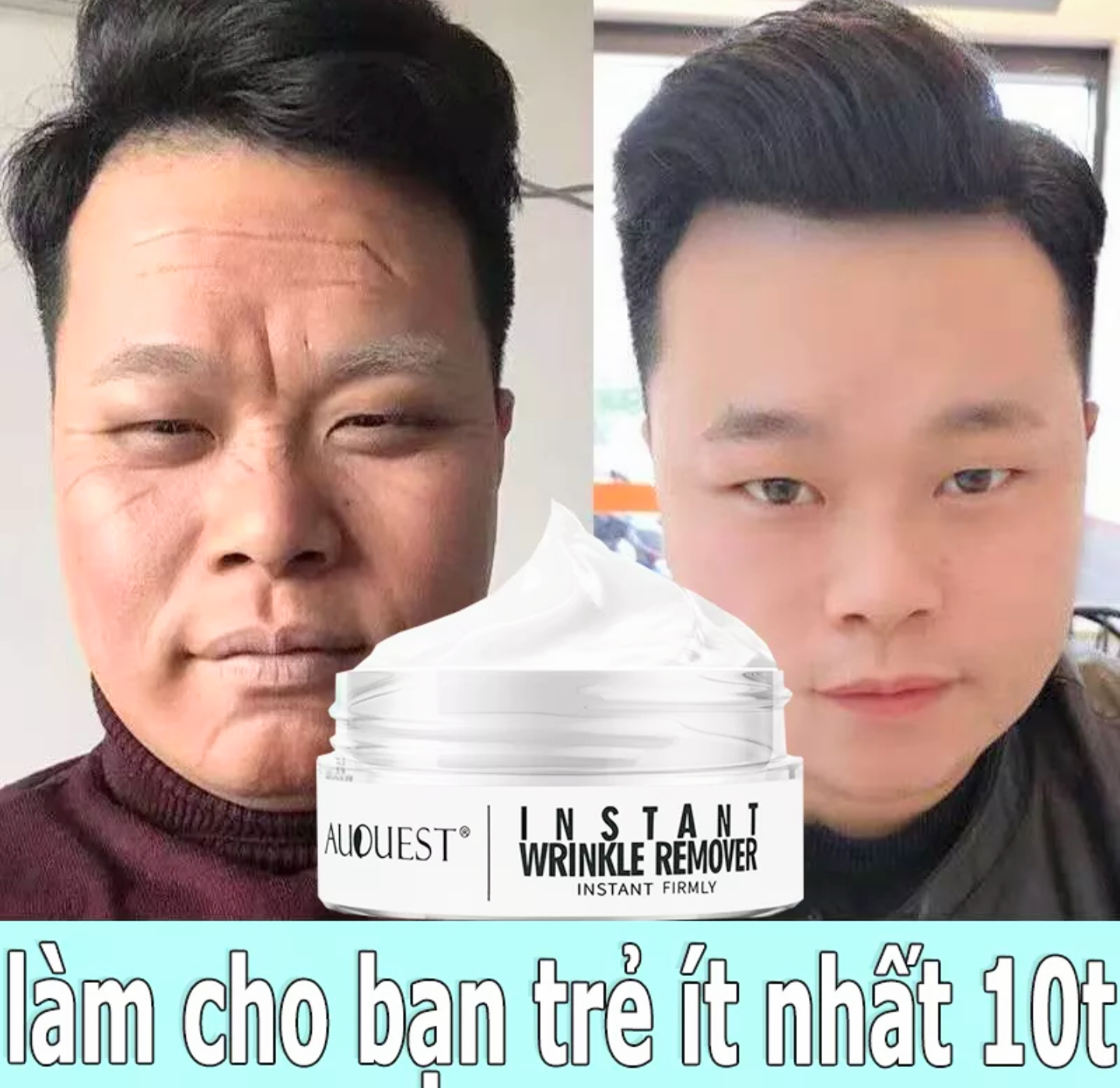 KEM CHỐNG NHĂN 5 GIÂY KEM CHỐNG LÃO HÓA KEM LÀM SĂN CHẮC DƯỠNG ẨM DA LÀM TRẮNG DA MẶT CHO LÀN DA MỊN ĐẸP CAM KẾT HIỆU QUẢ TỐT NHẤT