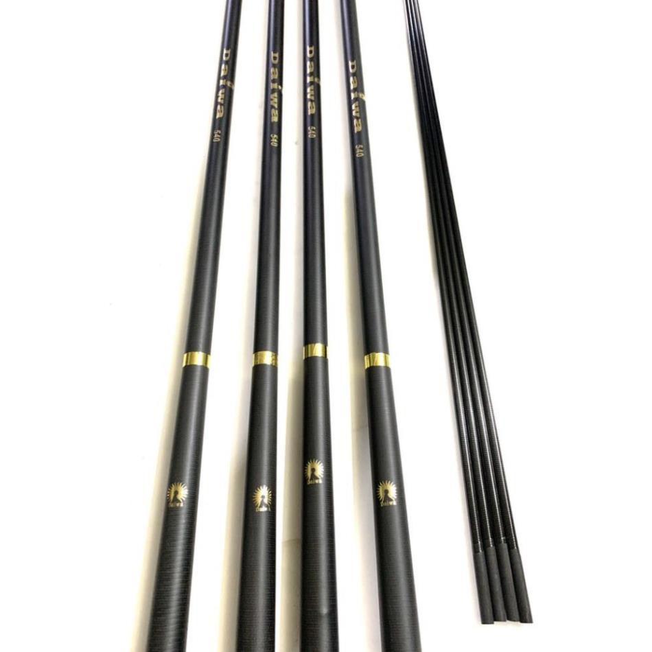 Cần Câu đơn Cần Câu Tay DAIWA 5H Đủ Size CACBON XOẮN TOÀN THÂN