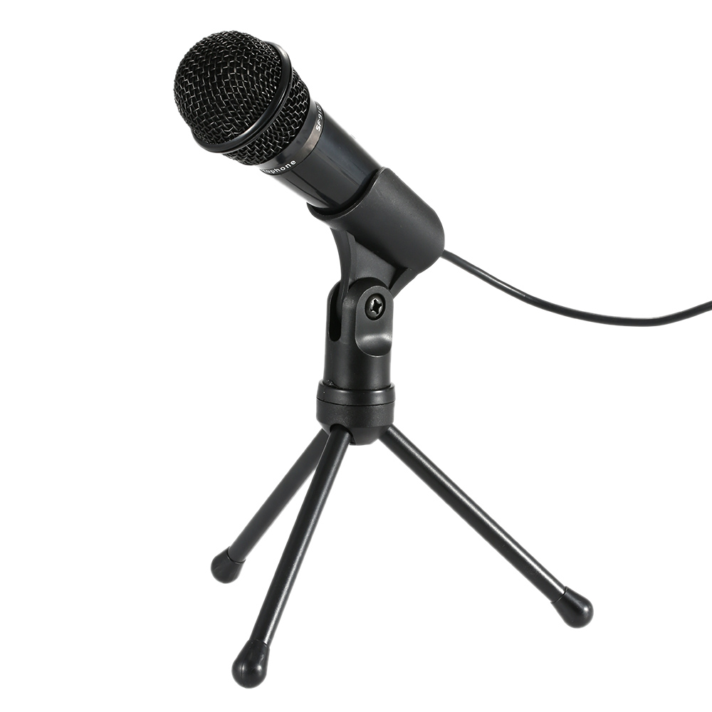 Bộ Ngưng Tụ SF-910 3.5mm Với Micrô Và Chân Đế Cho PC Skype Máy Tính Xách Tay