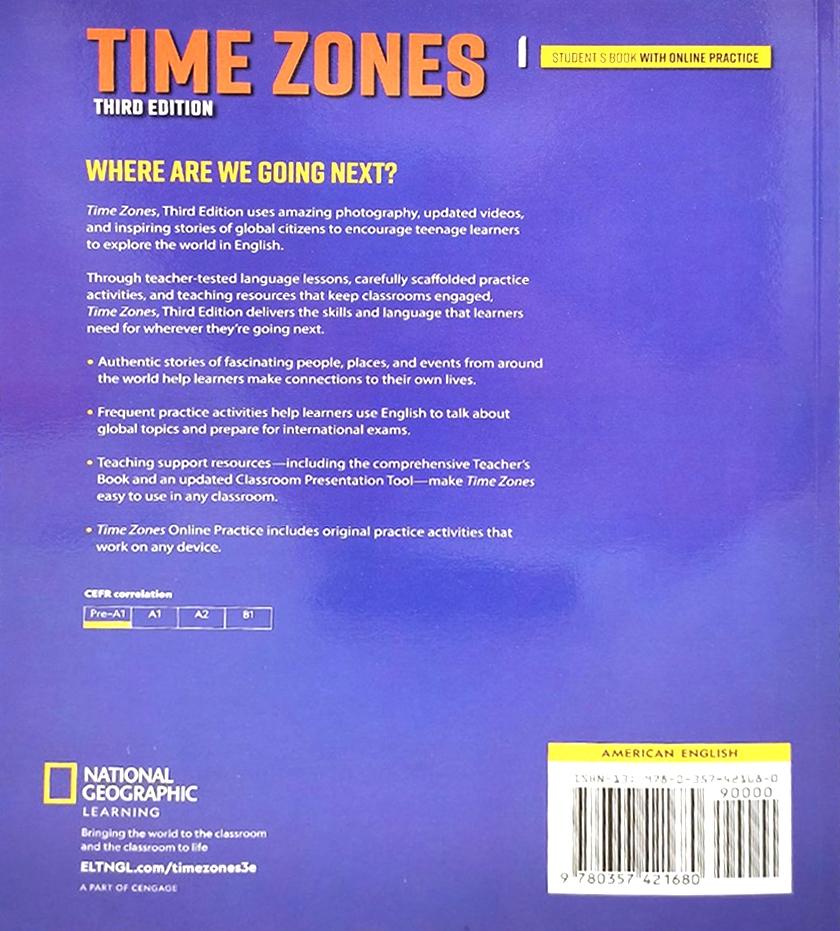 Time Zones 1: Student's Book With Online Practice