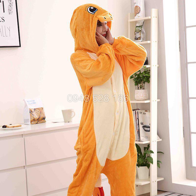 Bộ Đồ Thú Rồng Lửa - Bộ Đồ Thú Khủng Long Người Lớn