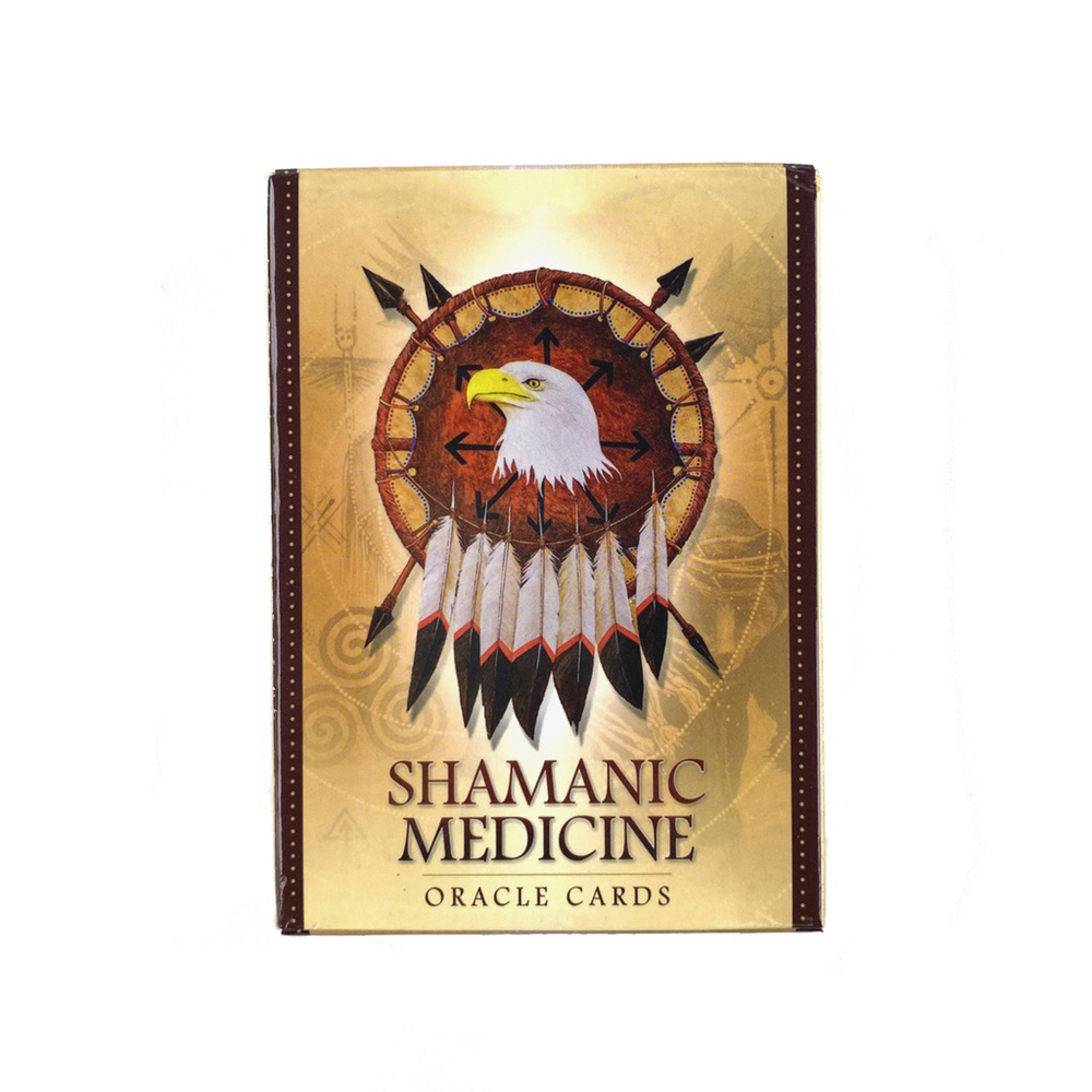 Bộ Bài Shamanic Medicine Oracle 50 Lá Bài Tặng Đá Thanh Tẩy