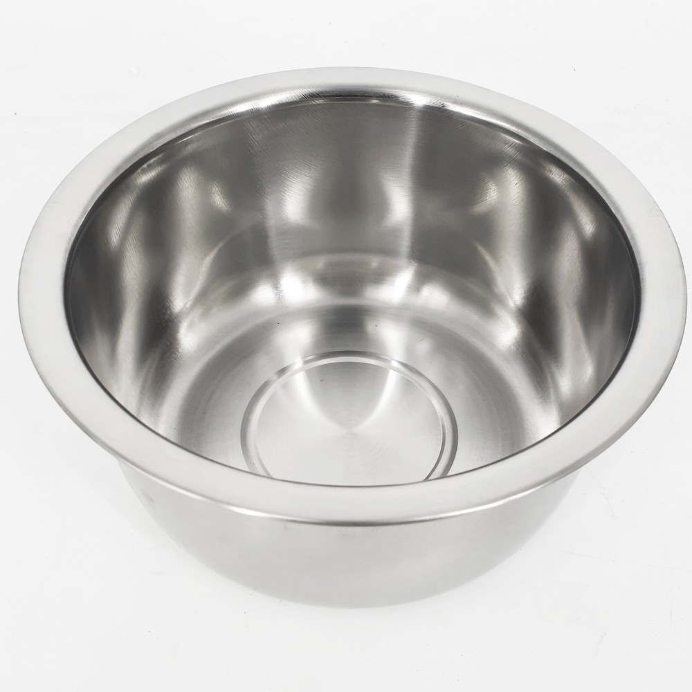 Bộ Tô inox 3 cái size 14/18/22cm trộn gỏi, đựng thức ăn có nắp đậy an toàn, dùng hâm thức ăn được trên bếp từ và các bếp khác với tô size lớn