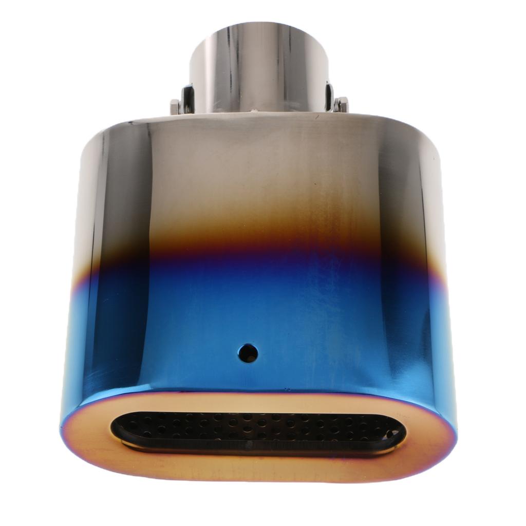 Car Truck Tail Throat Pipe Exhaust Pipe Trim Tips Muffler Pipe