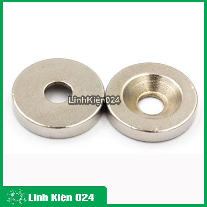Nam Châm Đất Hiếm Tròn Có Lỗ