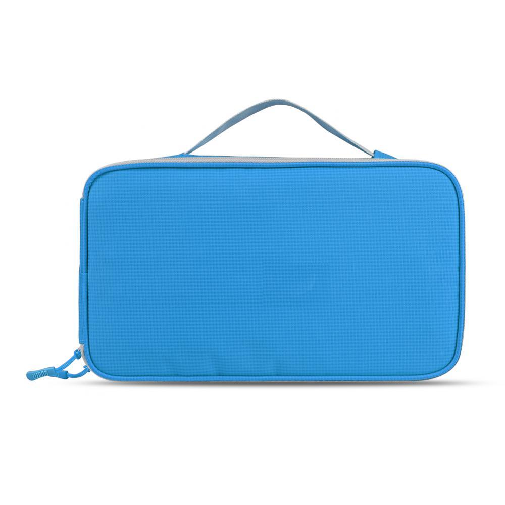 Shoe Bag Waterproof Travel Bag Shoe Organizer Case Holder 3 Pairs of Shoes-Blue