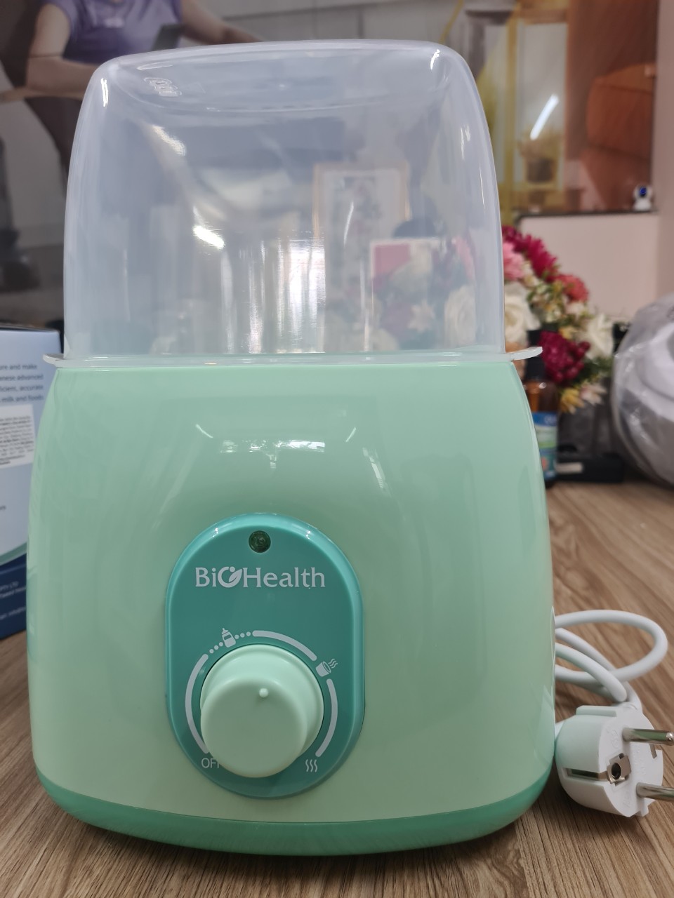 Máy hâm sữa đa chức năng 2 bình BIOHEALTH BH9210 (Máy tiệt trùng, hâm sữa)