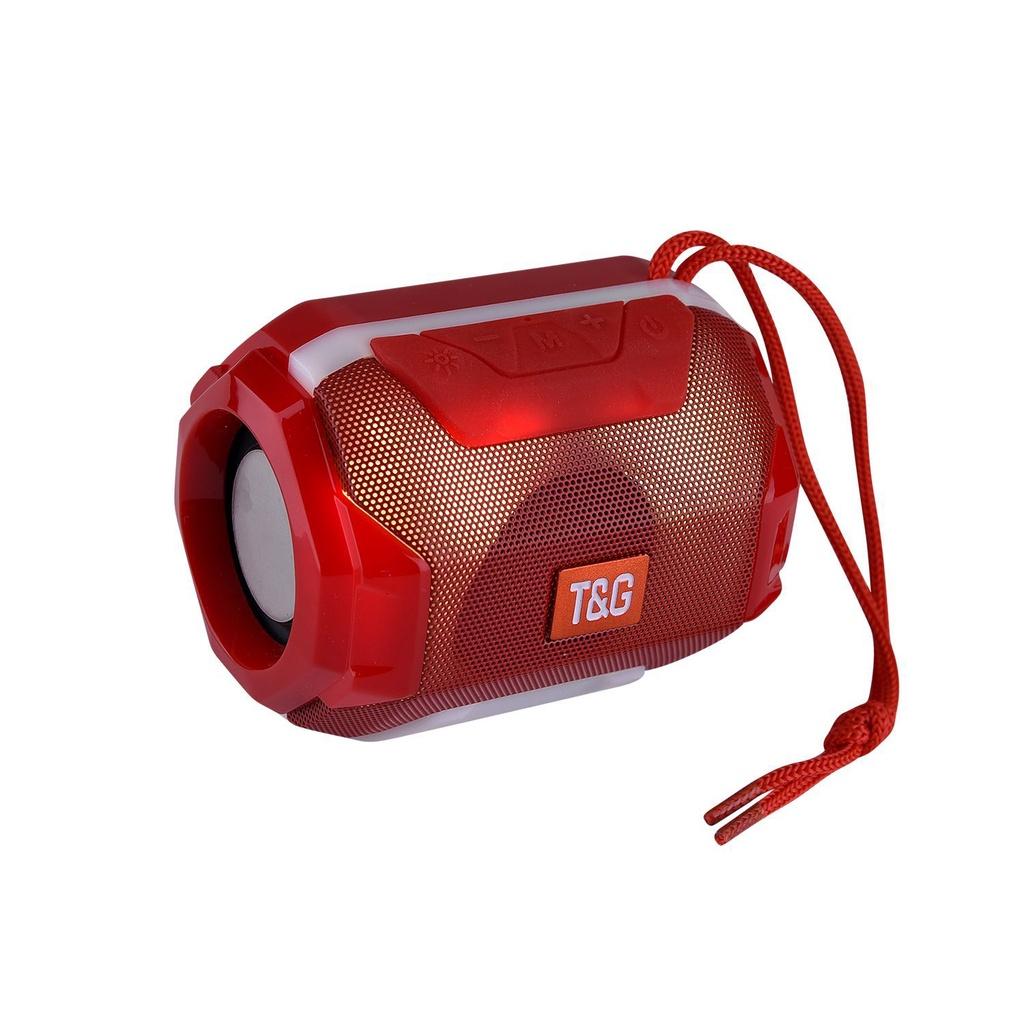 Loa bluetooth TG162 Âm Thanh Siêu Trầm Thiết Kế Đèn Nhiều Màu Sắc Sáng Tạo